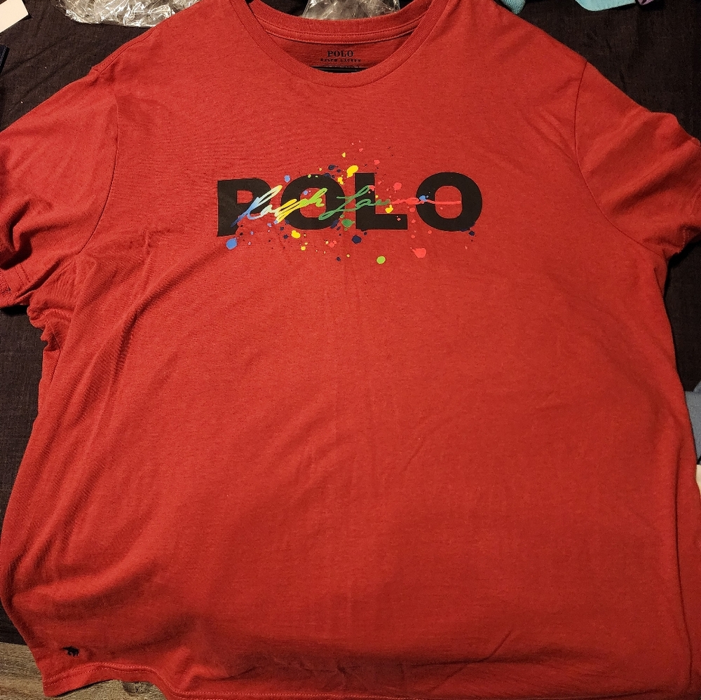 Polo by Ralph Lauren Red Short Sleeve Tee
